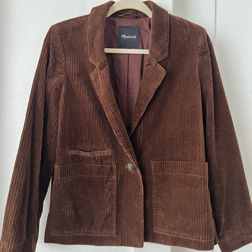Madewell Corduroy Blazer